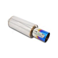 R 555 - 5" Round Straight Flow Universal Racing Muffler