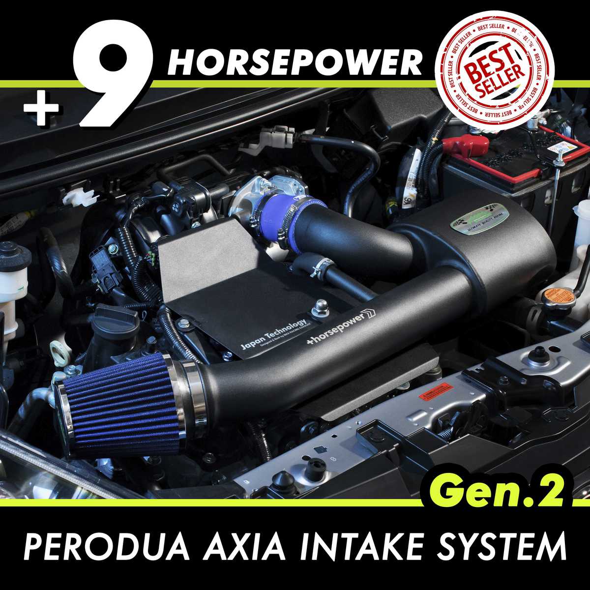 Perodua Axia Intake System (2017-Latest)  Max Racing Exhaust