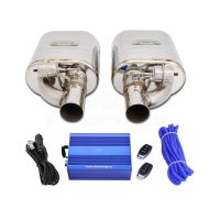 Max Racing Exhaust Pasgan muffler bhalbhaichean & rianadair - co-chothromachadh air an aon taobh