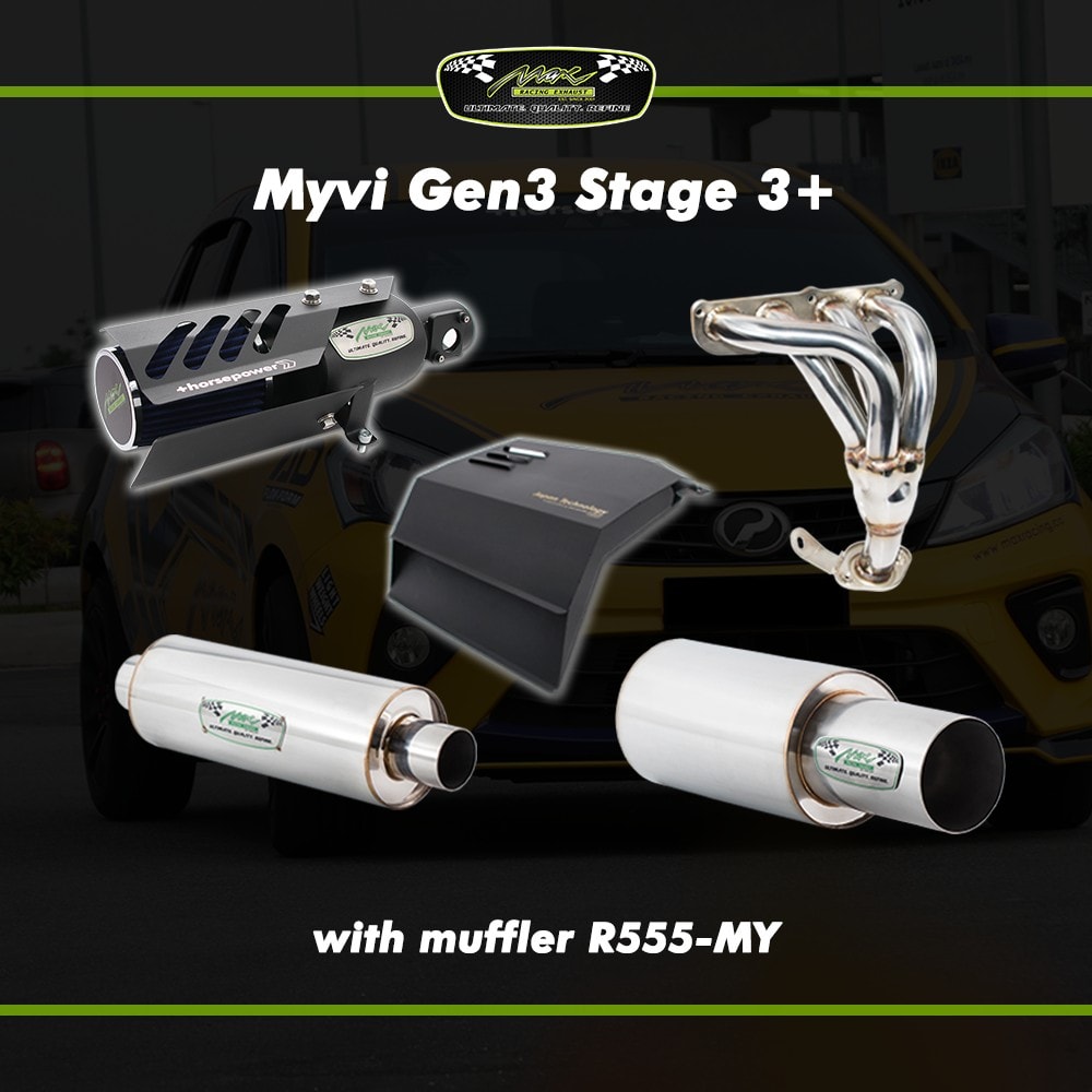 Daihatsu Sirion / Daihatsu Boon M800 Loud Exhaust Package | Max