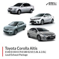 ٽويوٽا Altis 1.8L ۽ 2.0L Loud Exhaust Package