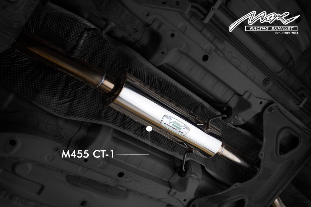 M455 CT-1 Balance Power Resonator with High-flow Catalytic for Auto/CVT ...
