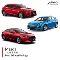 Mazda 3 1.5L & 1.6L Loud Exhaust Package