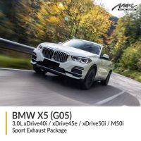 BMW G05 X5 3.0L xDrive40i / xDrive45e / xDrive50i / M50i Sport Exhaust Package