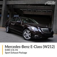 Pasgan todhair spòrs Mercedes Benz E Clas W212 E300 3.5L V6
