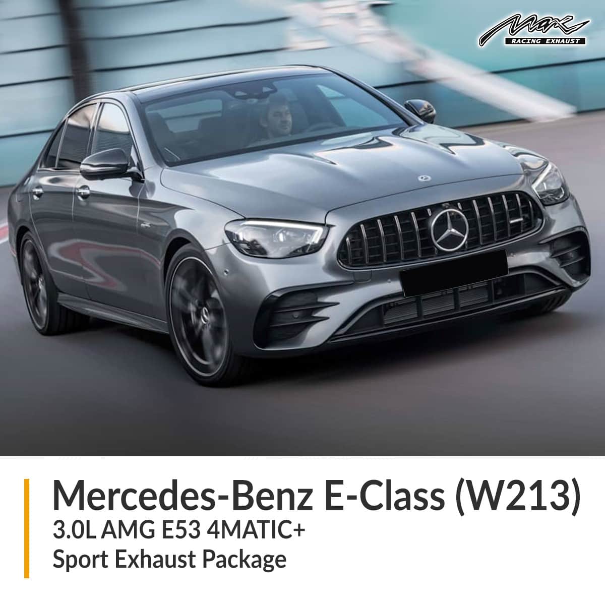 Mercedes Benz E Class 3.0L W213 AMG E53 4MATIC+ Sport Exhaust