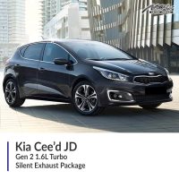 Kia Cee'd JD Gen 2 1.6L T-GDI Silent Exhaust Package