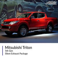 Mitsubishi Triton 5th Gen Silent Exhaust Package
