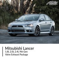 Mitsubishi Lancer 1.8L 2.0L 2.4L 9th Gen Valve Exhaust Package