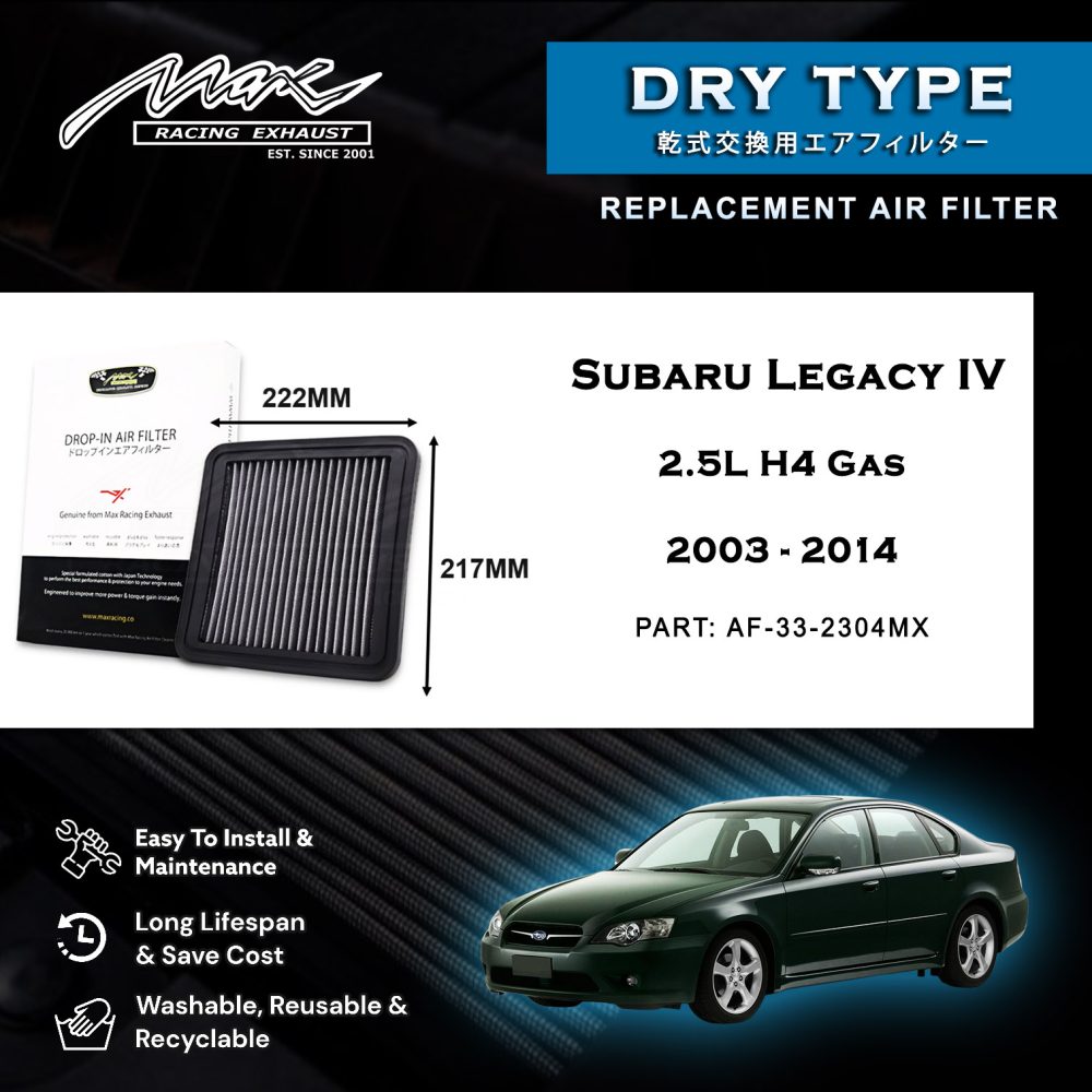 2003 2014 Subaru Legacy IV 2.5L H4 گيس
