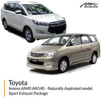 Toyota Innova AN40 AN140 - Naturally aspirated model Sport Exhaust Package