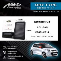 Smart produktfilter 26 17801-BZ100MX Performance Drop-in luftfilter til Citroen C1 1.0L Gas 2005-2014