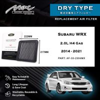 33-2304MX ڪارڪردگي ڊراپ ان ايئر فلٽر لاءِ Subaru WRX 2.0L H4 گيس 2014-2021