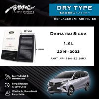 سمارٽ پراڊڪٽ فلٽر 73 Daihatsu Sigra 17801L 130-1.2 لاءِ 2016-BZ2023MX ڪارڪردگي ڊراپ ان ايئر فلٽر