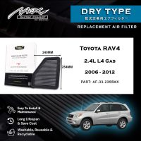 ٽويوٽا RAV33 2355L L4 گيس 2.4 کان 4 لاءِ 2006-2012MX ڪارڪردگي ڊراپ ان ايئر فلٽر