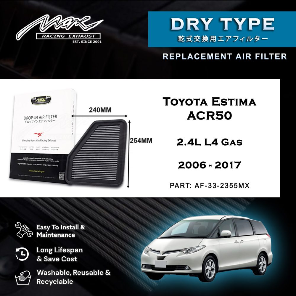 2006-2017 Toyota Estima ACR50 2.4L L4 Gas 2006 2017 Toyota Estima ACR50 2.4L L4 Gas