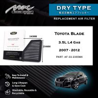 ٽويوٽا بليڊ 33L V2355 گيس 3.5 کان 6 لاءِ 2007-2012MX ڪارڪردگي ڊراپ ان ايئر فلٽر