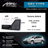 33-2355MX ڪارڪردگي ڊراپ-ان ايئر فلٽر ٽويوٽا RAV4 2.5L L4 گيس چين 2013 لاءِ