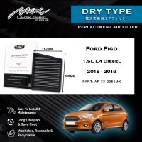 33-2955MX Performance Drop-in Air Filter for Ford Figo 1.5L L4 Diesel 2015 to 2019