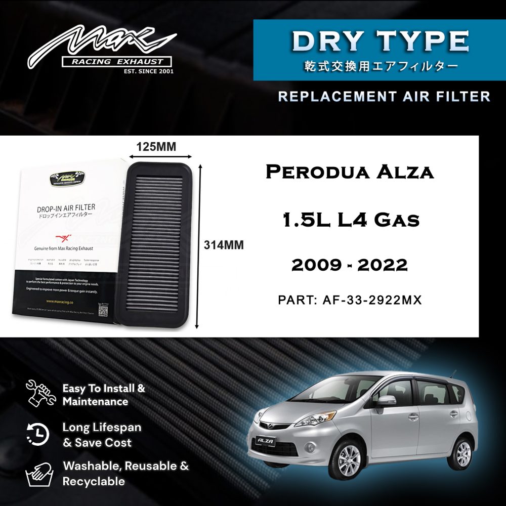 2009 2022 Perodua Alza 1.5L L4 Gaasi