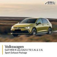 وولڪس ويگن گولف MK8 R لائن EA211 TSI 1.4L ۽ 1.5L اسپورٽ نڪرڻ وارو پيڪيج