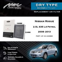 33-2409MX Performance Drop-in Air Filter for Nissan Rogue 2.5L S35 L4 Petrol 2008 to 2013