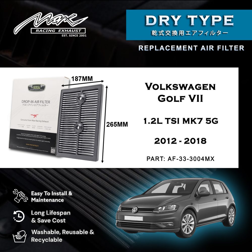 2012 2018 Volkswagen Golf VII 1.2L TSI MK7 5G
