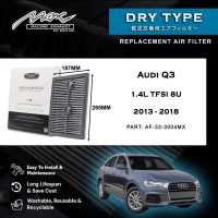 33-3004MX Performance Drop-in zračni filter za Audi Q3 1.4L TFSI 8U 2013 do 2018
