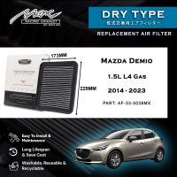 33-5038MX Performance Drop-in zračni filter za Mazda Demio 1.5L L4 Gas 2014 do 2023