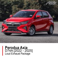 New Perodua Axia A300 D74A / Toyota Wigo Single Loud Exhaust Package
