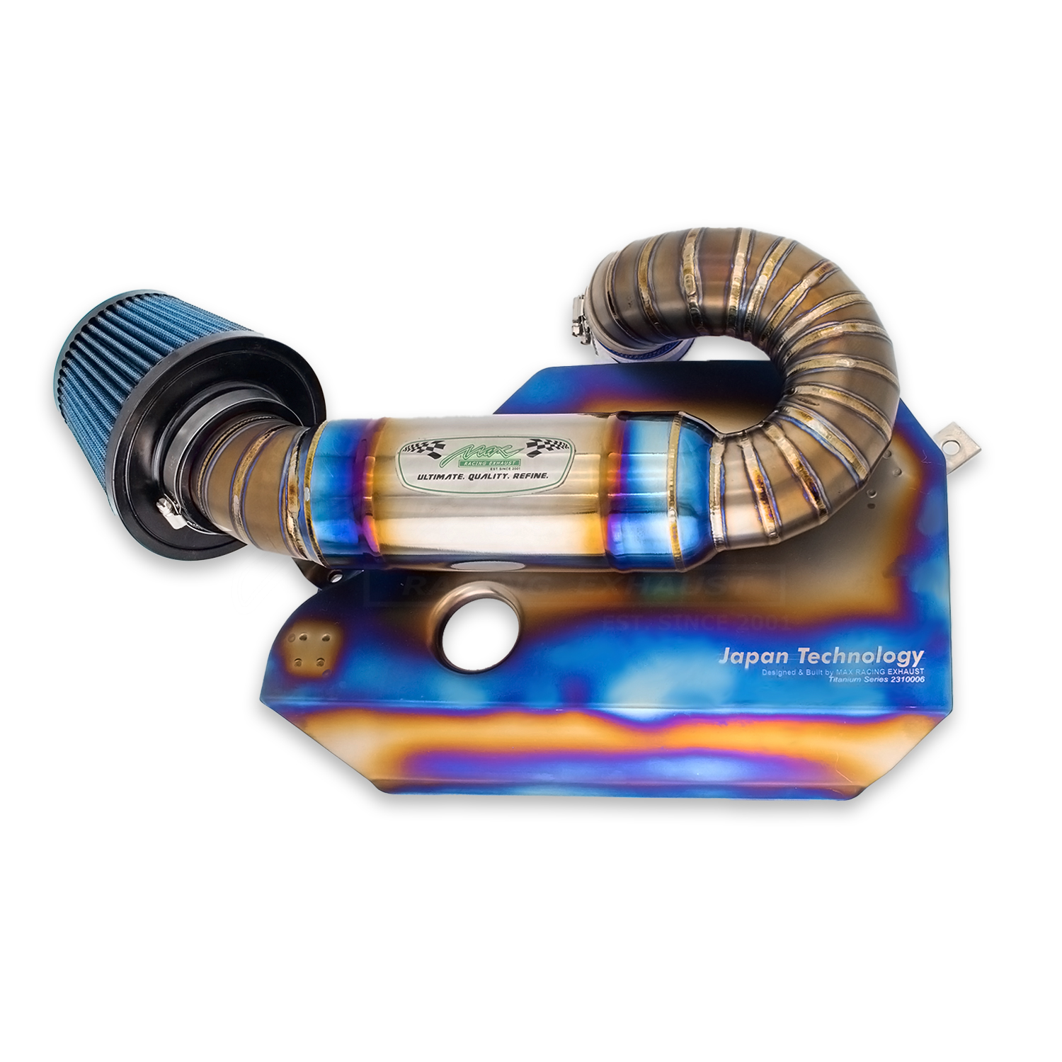 Max Racing Exhaust | Max Racing Exhaust د ټایټینیم لړۍ پیرودوا میوی MK2 ...