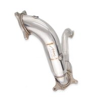 Honda Civic Type R FK8 R 3 5 inch turbo downpipe and 3 inch front pipe set Max Racing Exhaust 1