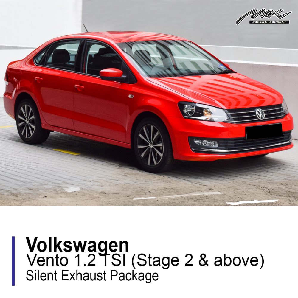 Volkswagen Vento 1.2 TSI Silent Exhaust Package Stage 2 ECU nohavaozina sy ambony