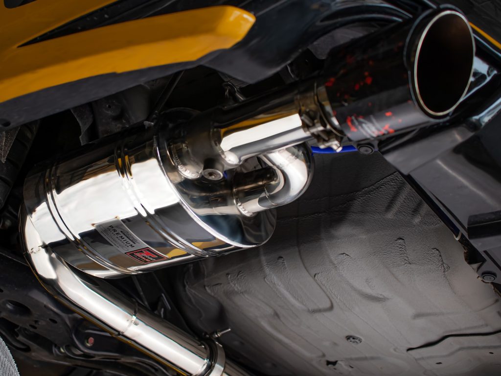 Honda Civic FE Gen 11 max Racing Exhaust Premium Valve Muffler valvetronic catback ekzos System 2minimized