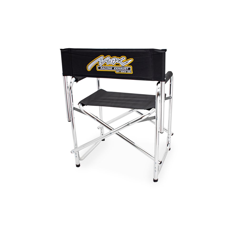 Max Racing R5055my Max Racing Foldable Chair - Aluminum Frame, Comfortable Padded Seat ...