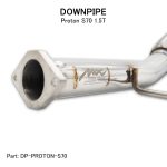 Downpipe Proton S70 Max Racing Exhaust No Engine Check Light Problem 3