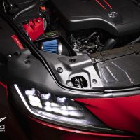 Slip kraften løs i din Toyota GR Supra A90 MK5 2.0L 5 GR Supra MK5 A90 B48 Cold Air Open Pod-indtagssystem max Racing Exhaust Dyno Testet Hestekræfter Torque Gain 1