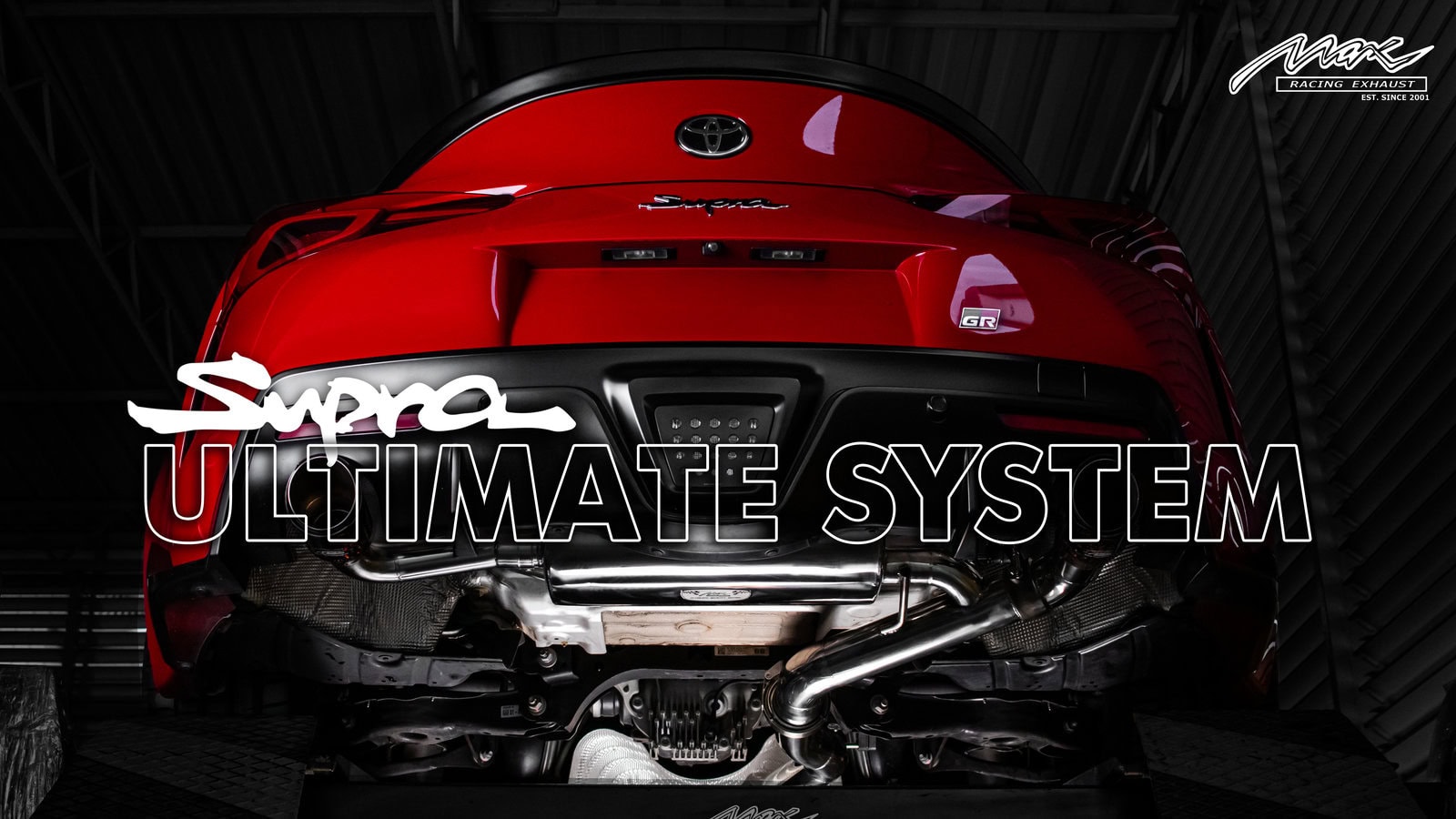 Toyota GR Supra A90 MK5 B48 2.0L Max Racing Catback Exhaust System ...
