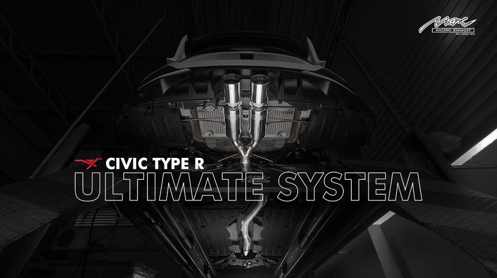 Honda Civic FK8 Type R Catback Max Racing Exhaust System Best Sound No Drone 6