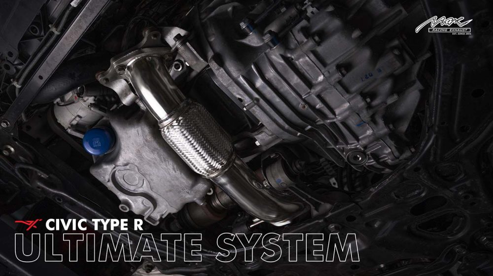 Honda Civic FK8 Type R Catback Max Racing Exhaust System Best Sound No Drone 2