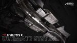 Honda Civic FK8 Type R Catback Max Racing Exhaust System Best Sound No Drone 3