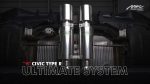 Honda Civic FK8 Type R Catback Max Racing Exhaust System Best Sound No Drone 5