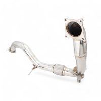 Honda Civic FL5 Turbo Downpipe front pipe Max Racing 89mm 70mm outlet set for performance upgrade 9