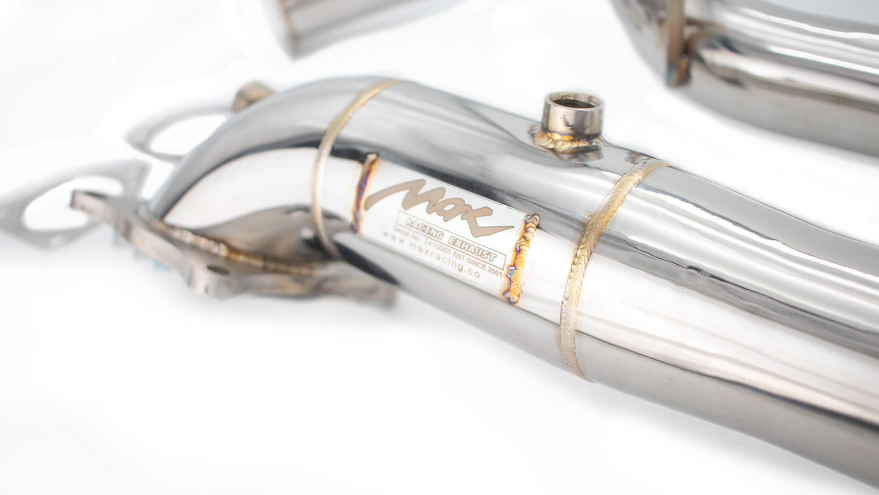 ホンダ シビック FL5 タイプR - Max Racing 触媒レスダウンパイプ