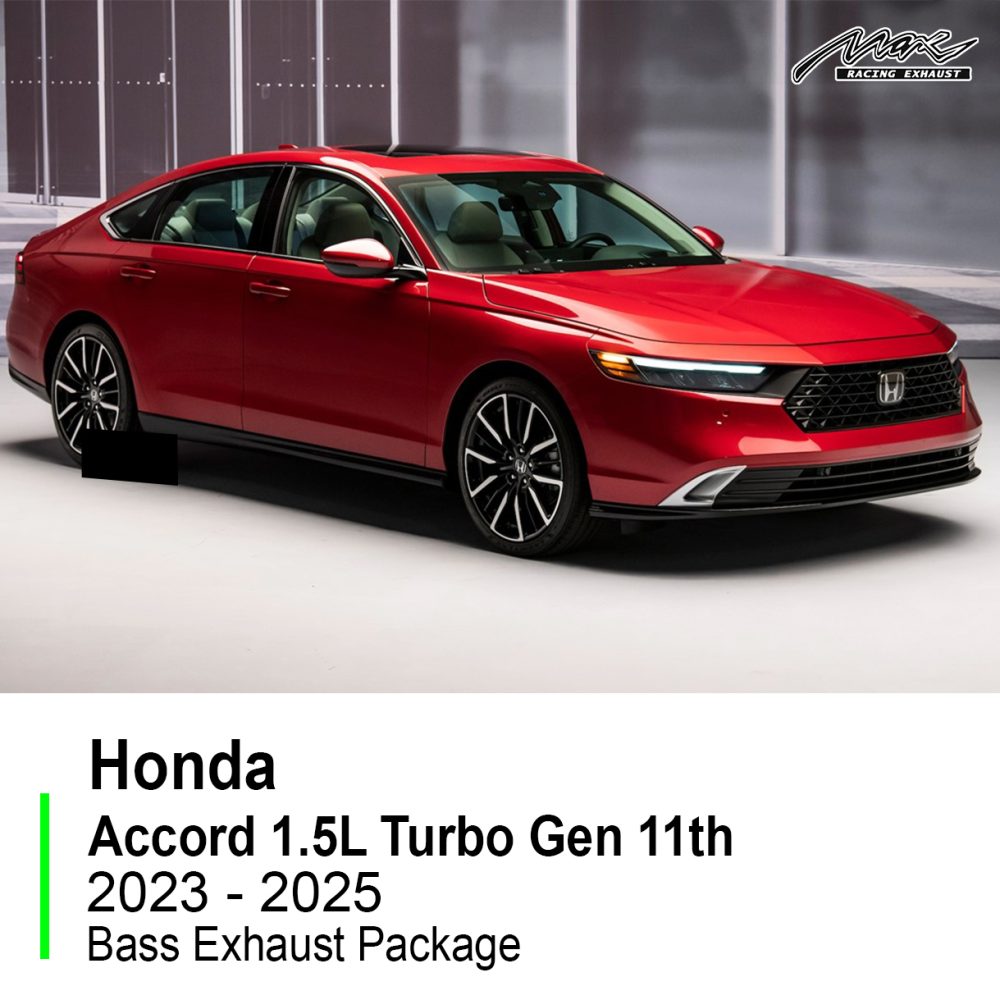 Honda Accord 1.5L Turbo Gen 11th Bass izpušni paket