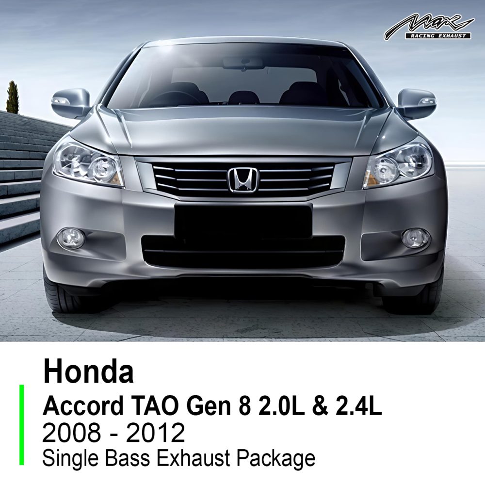 Honda Accord TAO Gen 8 2.0L 2.4L Bass Valve Package