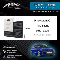 Hyundai i33 5050L және 30L 1.0 - 1.5 үшін 2017-2025MX Performance құйылатын ауа сүзгісі