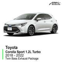 Izpušni paket Twin Bass za Toyota Corolla Sport 1.2L Turbo 2018–2022
