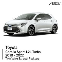 Toyota Corolla Sport 1.2L Turbo 2018 - 2022 Izpušni paket z dvojnim ventilom