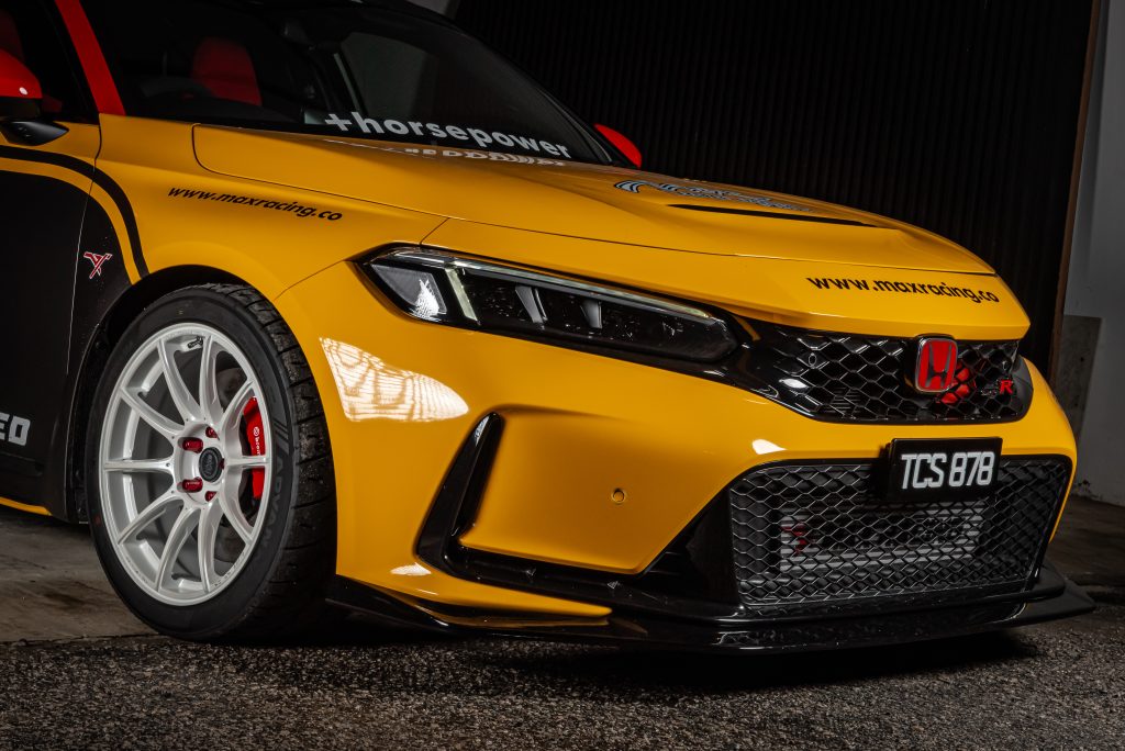 Max Racing Exhaust Honda Civic FL5 Type R Intercooler Livery Race Car Performance Car 2
